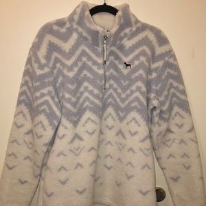Victoria’s Secret Pink Sherpa Quarter Zip